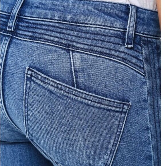 G HADID FOR TH ‘VENICE’ NWOT Distressed Capri JEANS. LIMITED RELEASE!! SIZE 26 - Picture 9 of 13